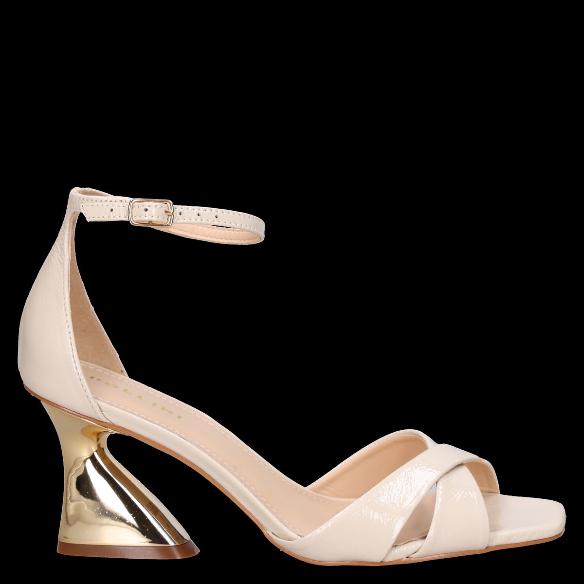 POLLINI - Sandalia Mujer Fiesta Beige Pollini