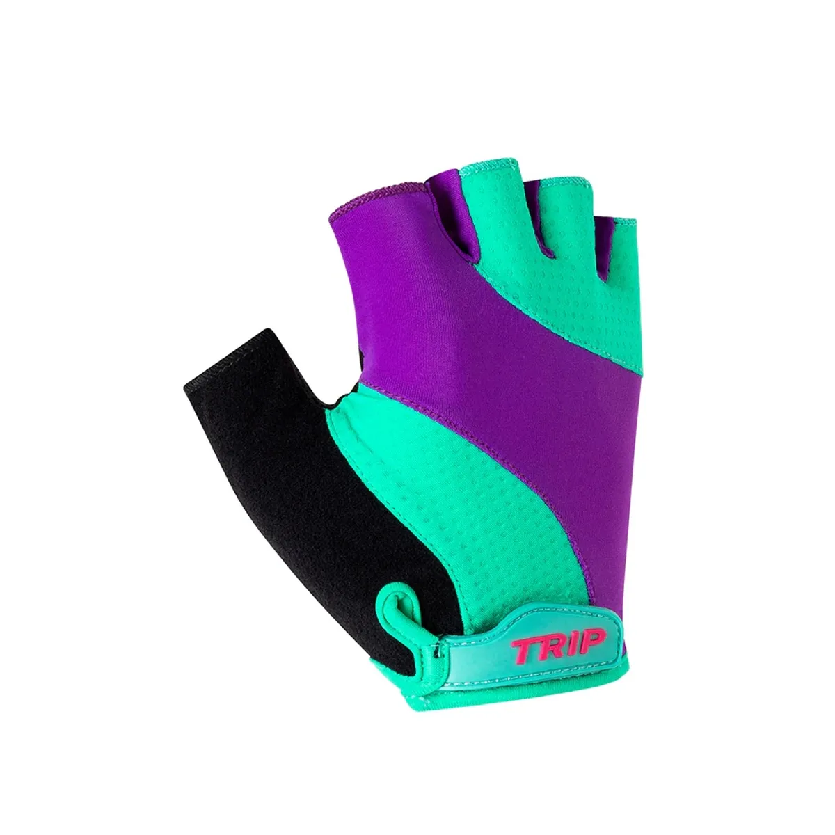 TRIP - GUANTES BICI CORTOS TRIP PURPLE/BLUE