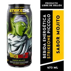 STRIKE ONE - Bebida energética Mojito - 24 uds(473ml c/u)StrikeOne