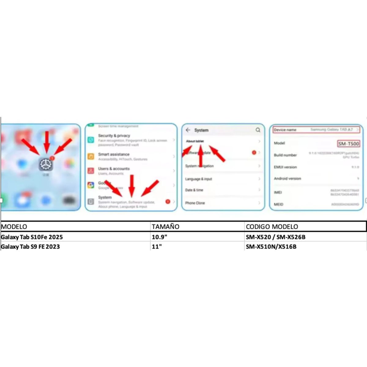 GENERICO - Carcasa Transparente Reforzadas Para Galaxy Tab S9 FE  S10 FE