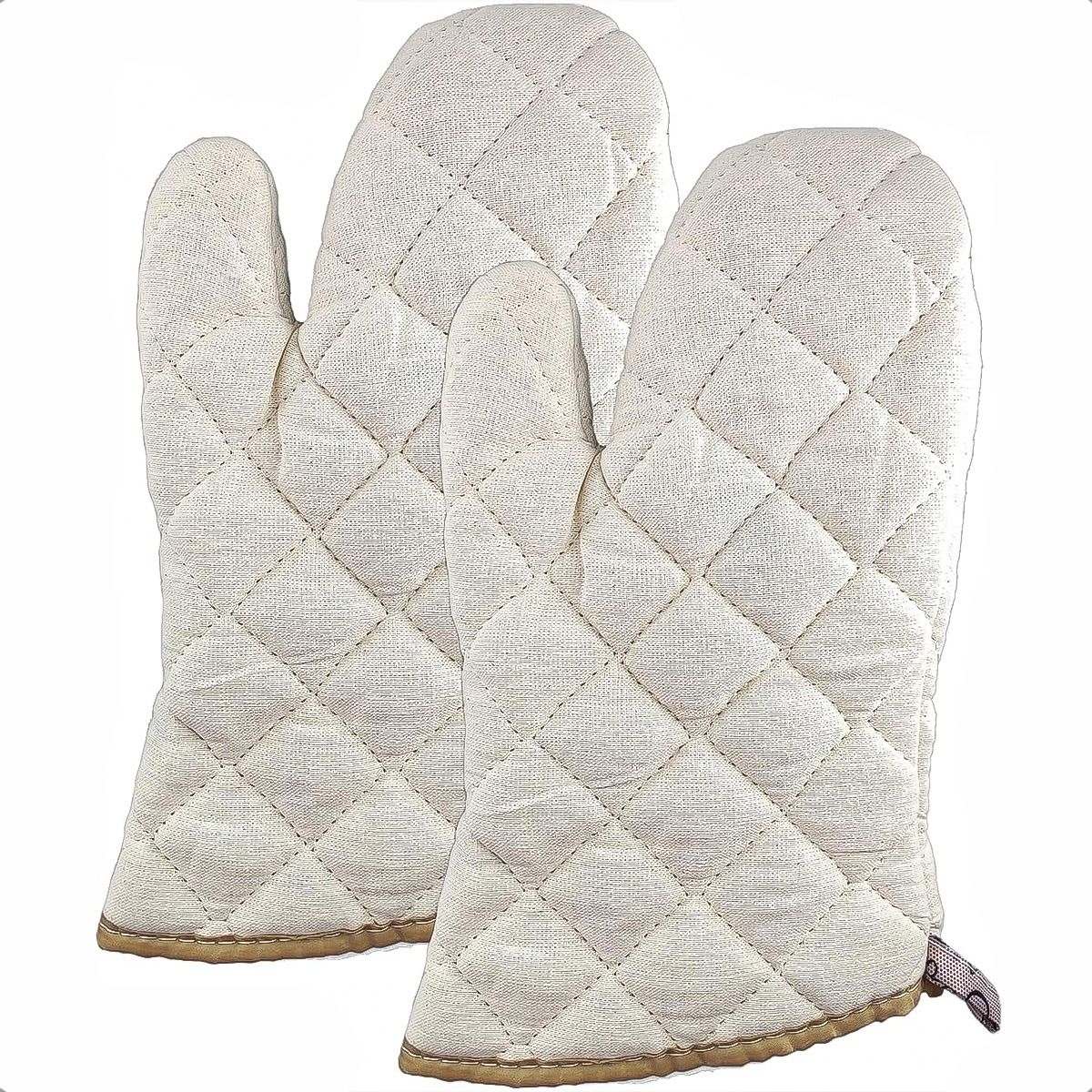 GENERICO - Guantes De Horno Guantes Cocina Toma Ollas Guantes Algodón