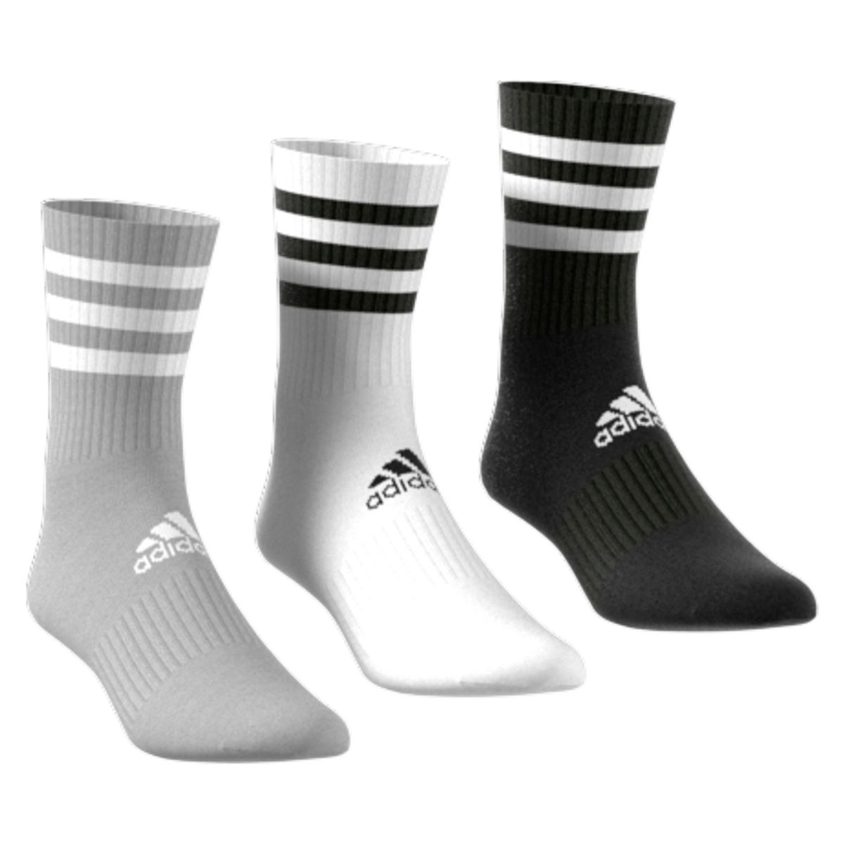 ADIDAS - Pack De 3 Calcetines Largos Deportivos Unisex Adidas