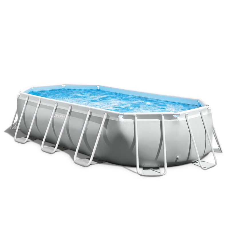 INTEX - Piscina Estructural Ovalada Prism Frame Intex503x274x122m13365 L