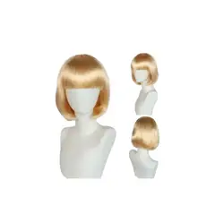 GENERICO - Peluca Sintética Colores Corta Ideal Para Disfraz