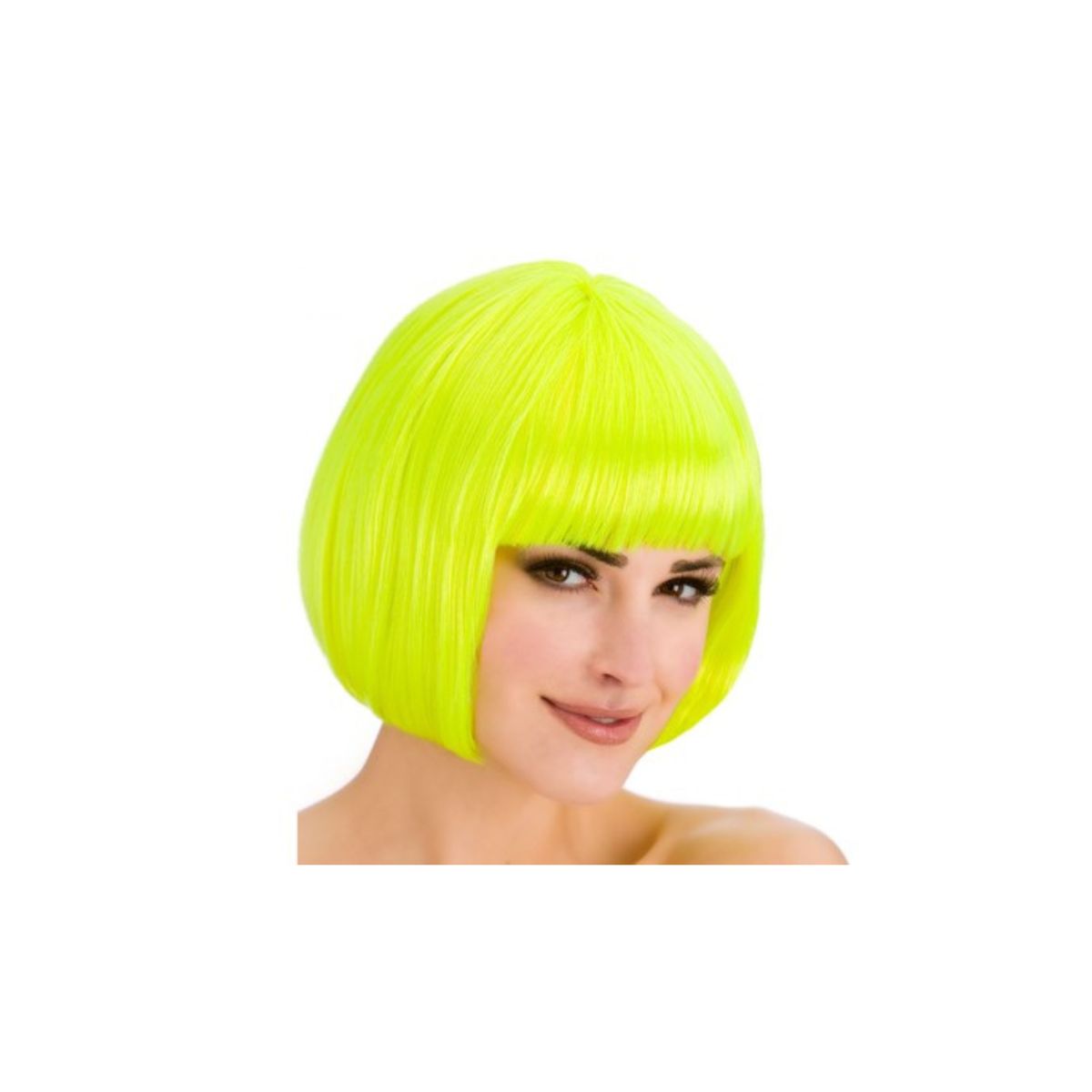 GENERICO - Peluca Sintética Colores Corta Ideal Para Disfraz