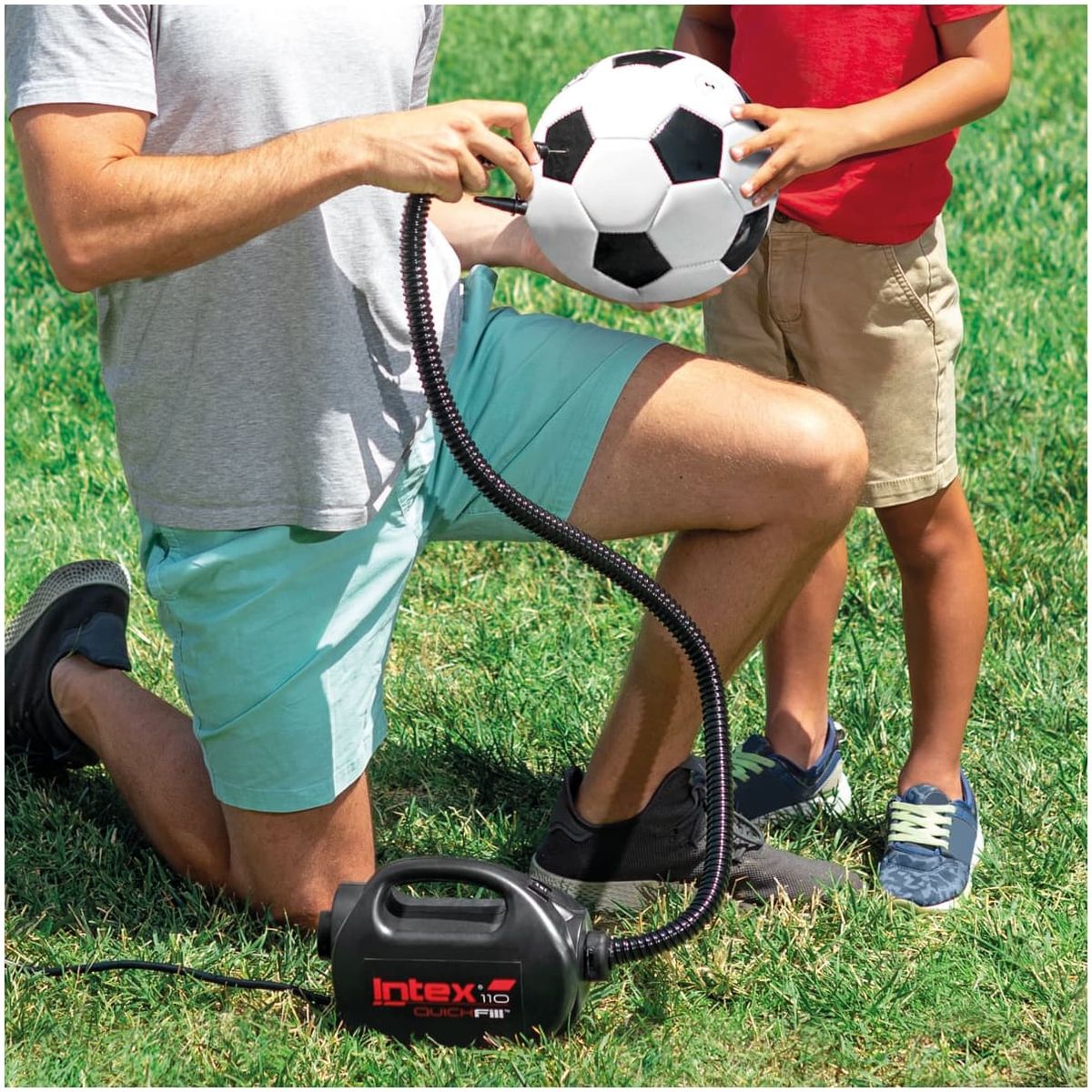 INTEX - Inflador Electrico Intex Quick-Fill uso ExteriorInterior