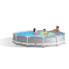 INTEX - Piscina Estructural Redonda Prism Frame 366 x 76 cm, 6.503L