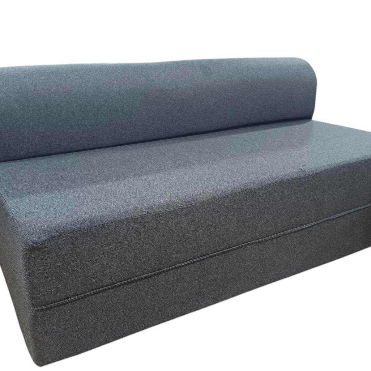 RECUTEX - SOFA CAMA ESPUMA GREY  2 PLAZAS