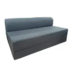 RECUTEX - SOFA CAMA ESPUMA GREY 190X150X18 2pza