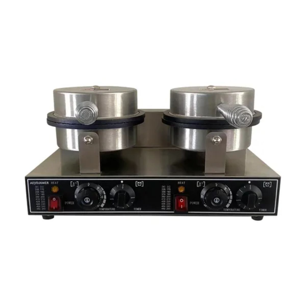 BOZZO - Waflera Doble Semi-industrial 2400W