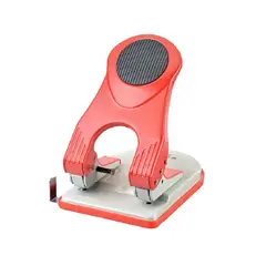 GENERICO - Perforadora Metal 60 hojas Kangaro Roja