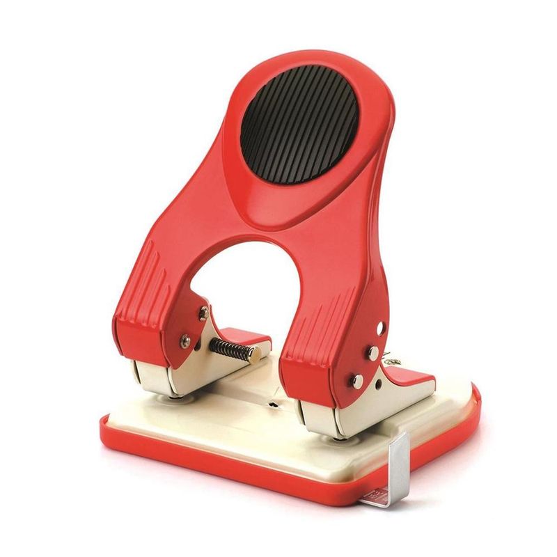 GENERICO - Perforadora Metal 40 hojas Kangaro Roja