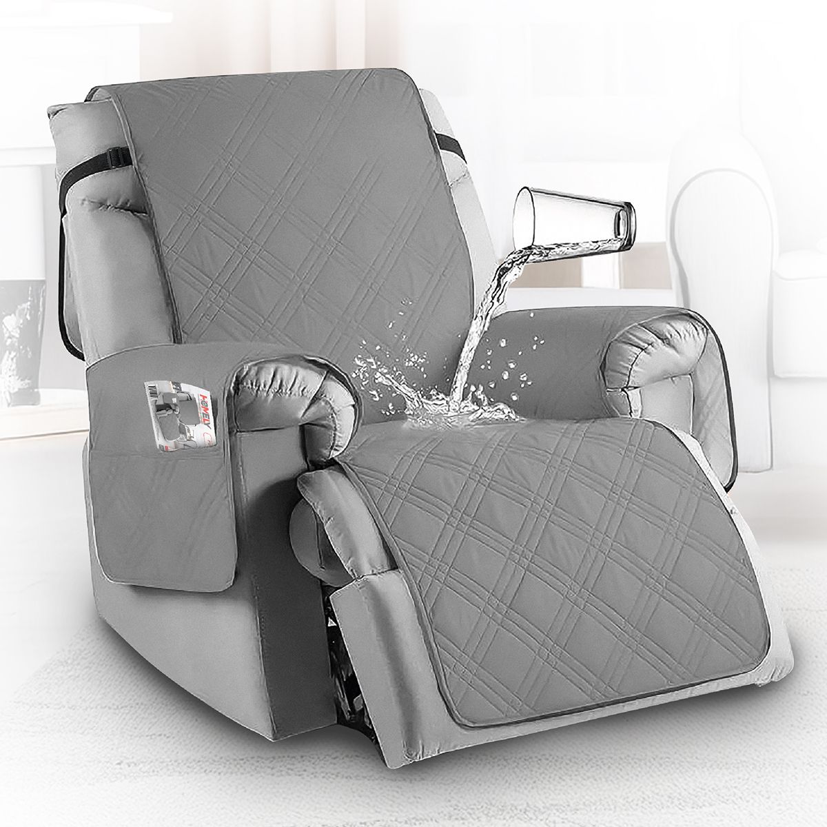 HOMELY - Funda Cubre Sillon Sofa Homely Ajustable Impermeable