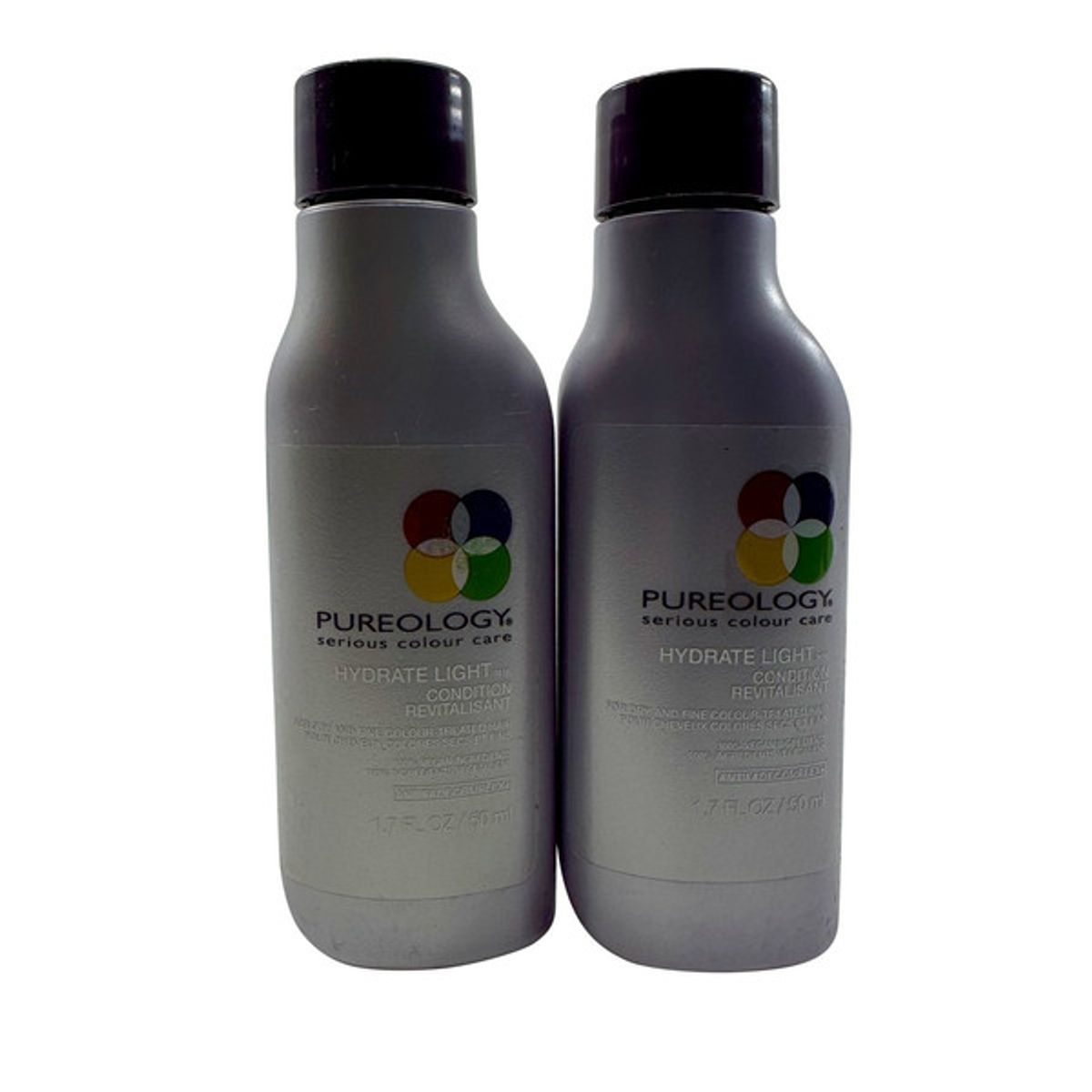 PUREOLOGY - Pureology Acondicionador Hidratante Ligero para Cabello Seco y Fino Tratado con Color 50 ml Paquete de 2