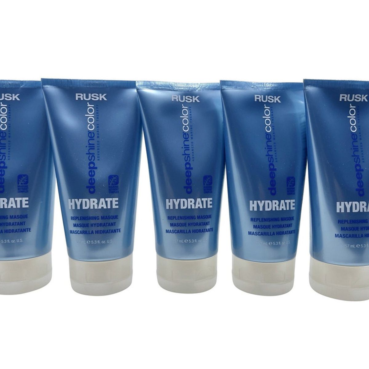 RUSK - Rusk Mascarilla Hidratante Color Deep Shine 150 ml - Set de 5