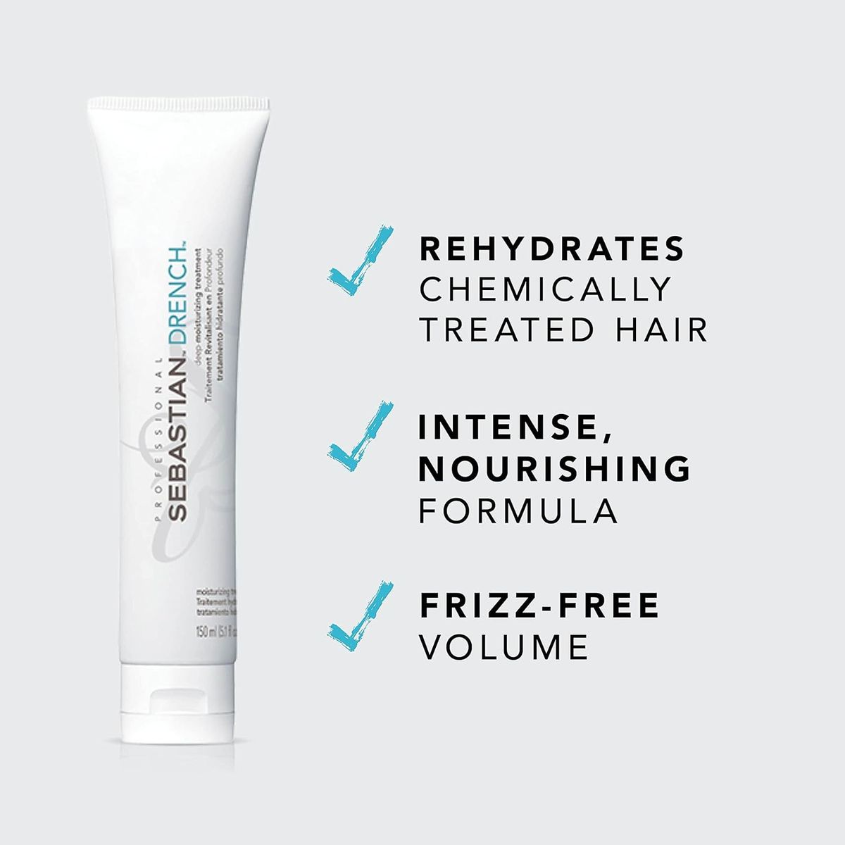 SEBASTIAN - Sebastian Professional Mascarilla Hidratante Profunda Drench 148 ml Set de 2