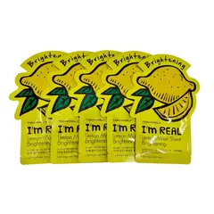 TONYMOLY - Mascarilla Iluminadora de Limón - Set de 5 Unidades