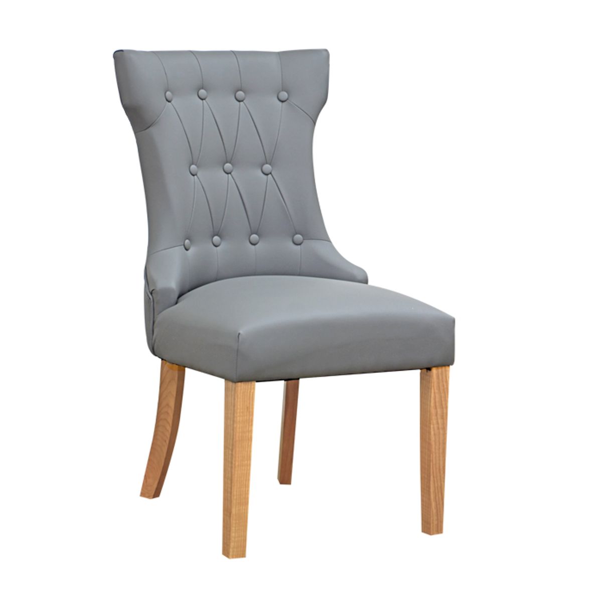 MSA MUEBLES SANTA ANA - Silla Capitoné PU Drag 2 Unidades