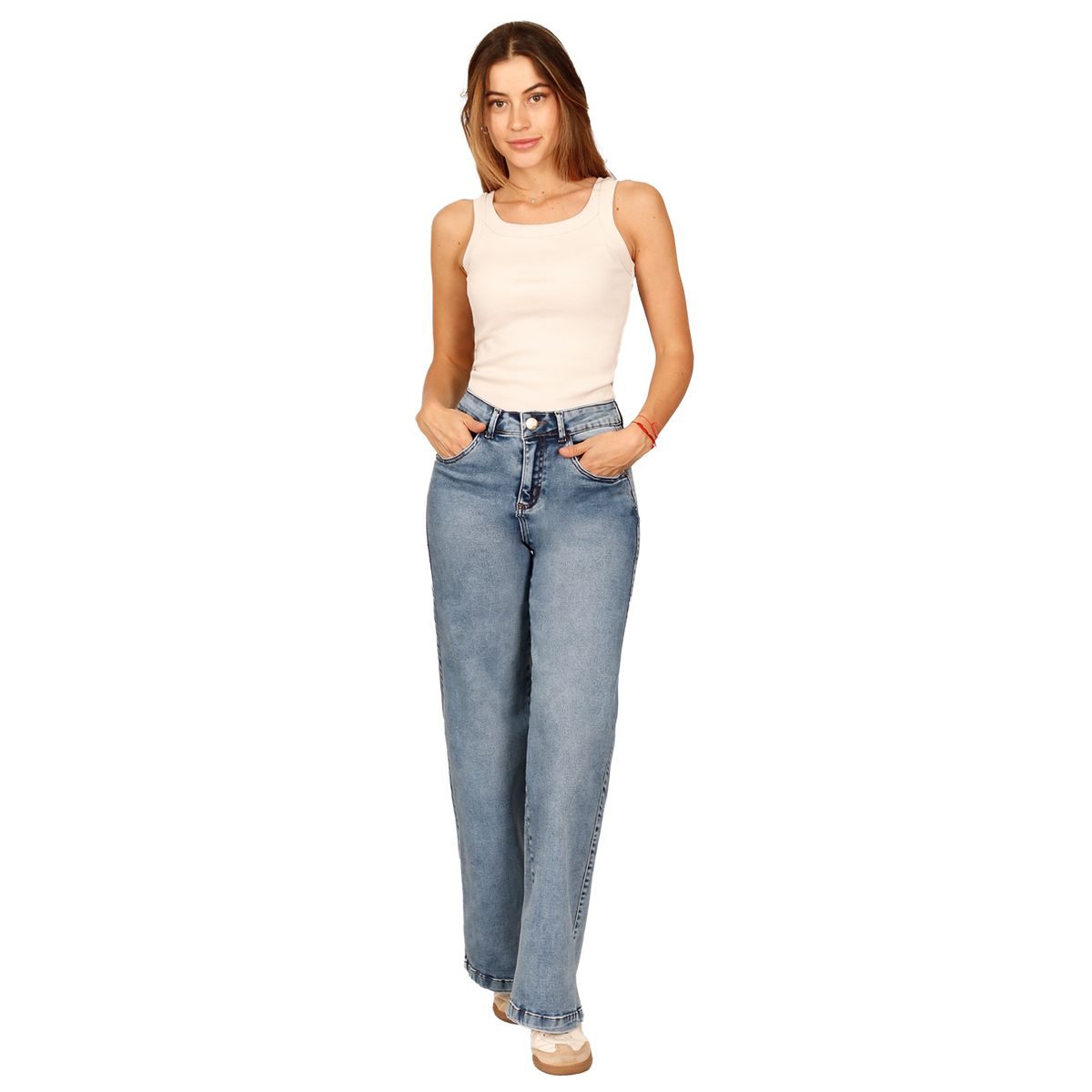 DIVINO JEANS - Jeans Polly II Celeste Divino Jeans