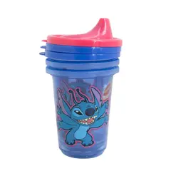 KEEP TITANIO - Set 3 Vasos Reutilizable Stitch Disney Patch Licencia