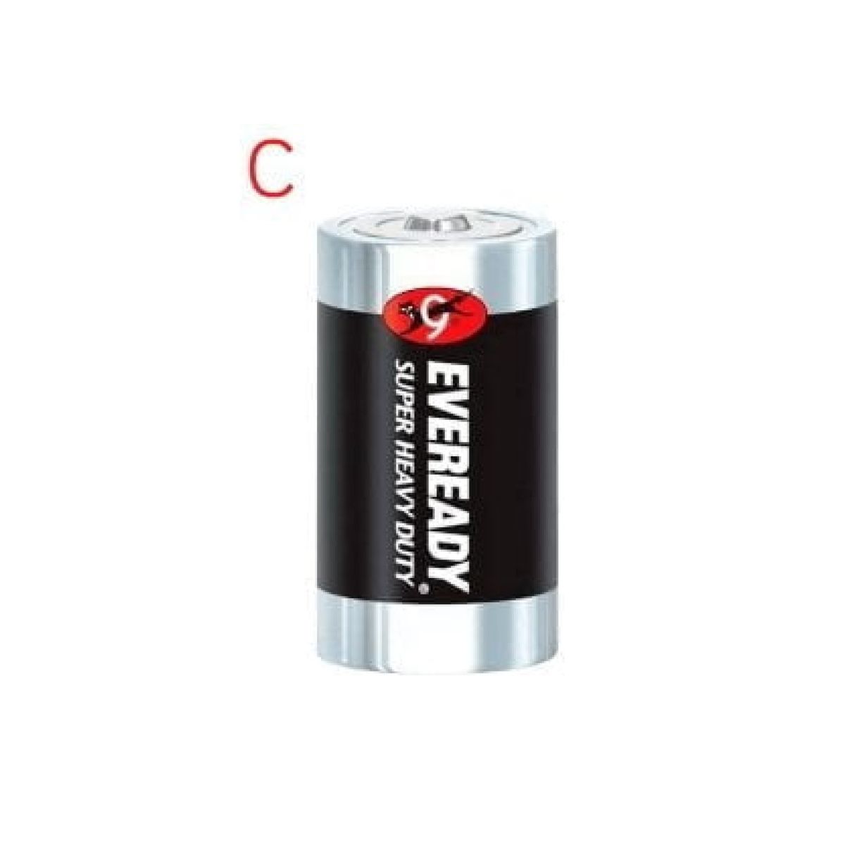 EVEREADY - Pack 12 Pilas Carbón Zinc C 1.5V Mediana Eveready
