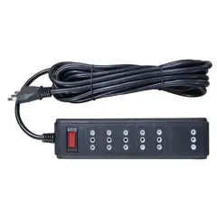 FNX - ALARGADOR MULTIPLE 6P 5MT NEGRO