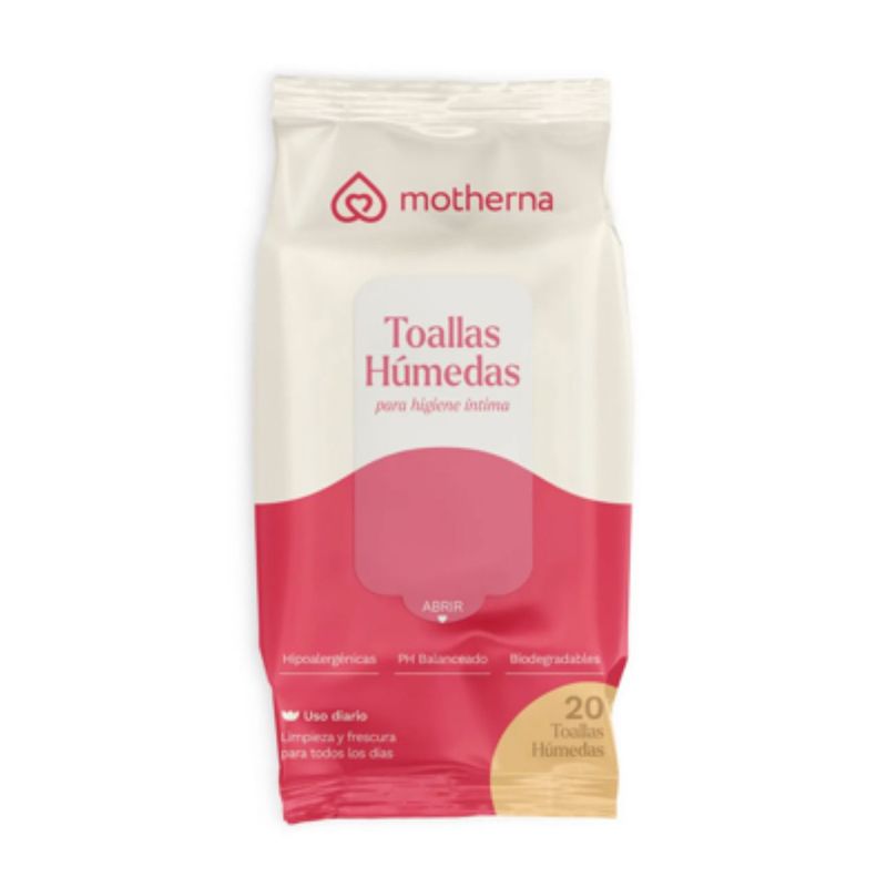 GENERICO - Toallitas Húmedas Higiene Íntimas Motherna 20und