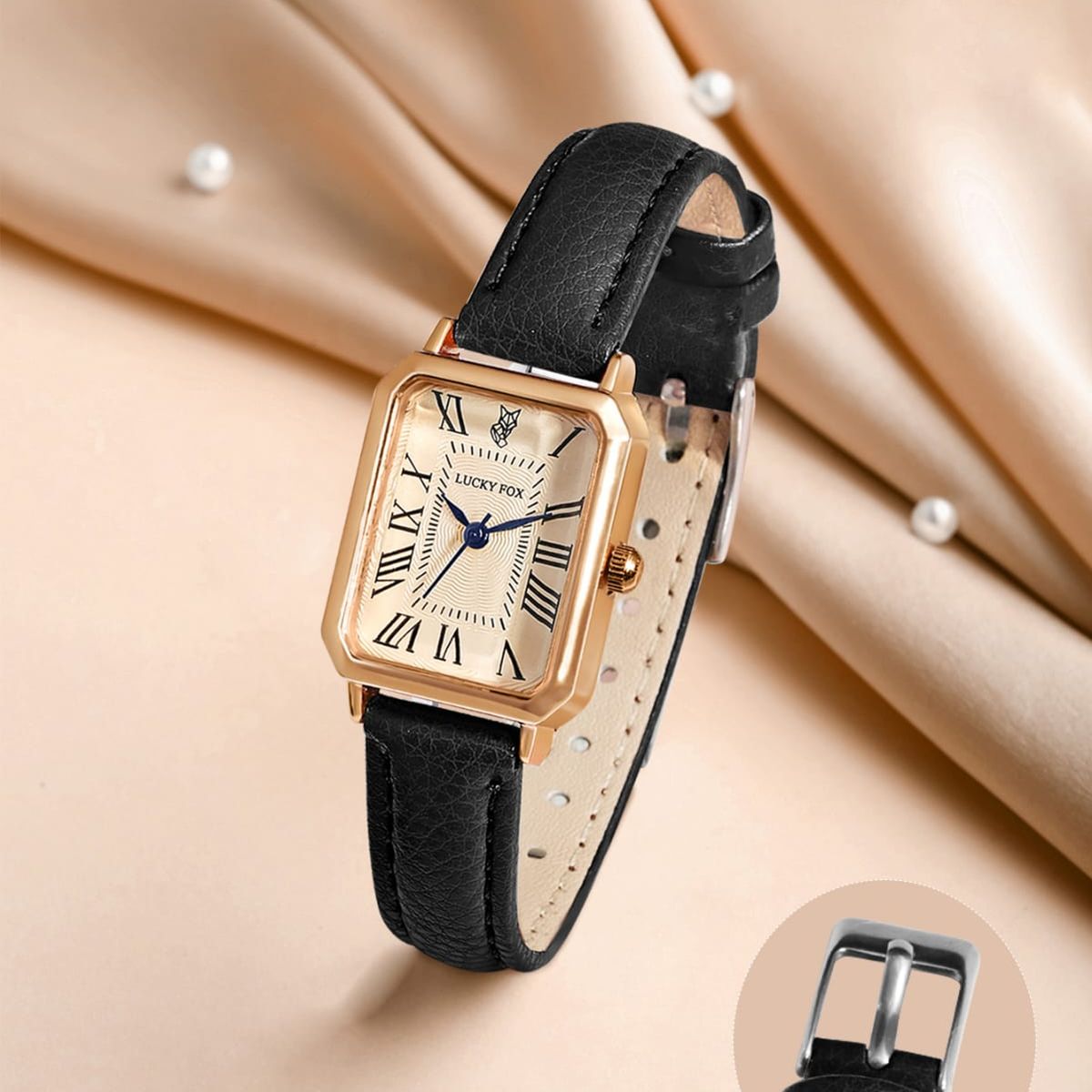 GENERICO - Caja reloj y pulsera para mujer