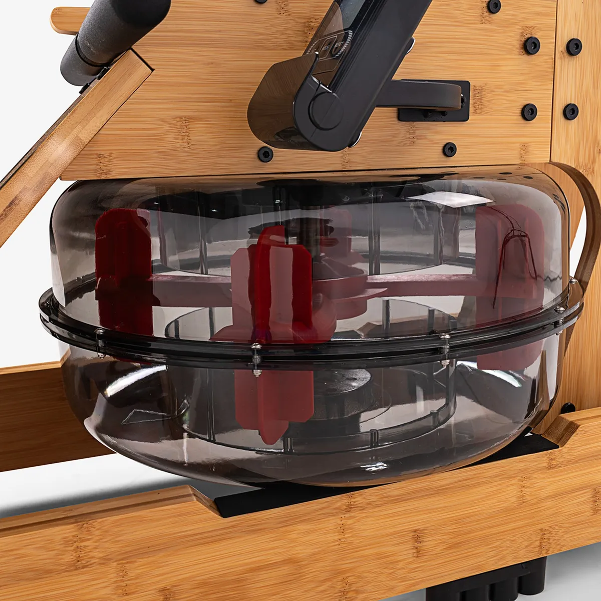 ULTIMATE FITNESS - Remadora - Bogadora de Agua W350 Madera Plegable