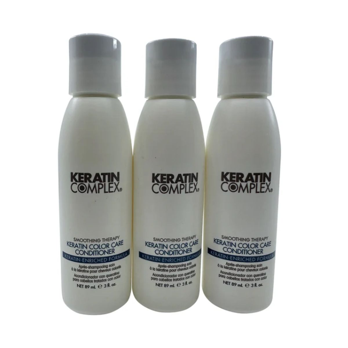 KERATIN COMPLEX - Keratin Complex Acondicionador Cuidado del Color 89 ml Set de 3