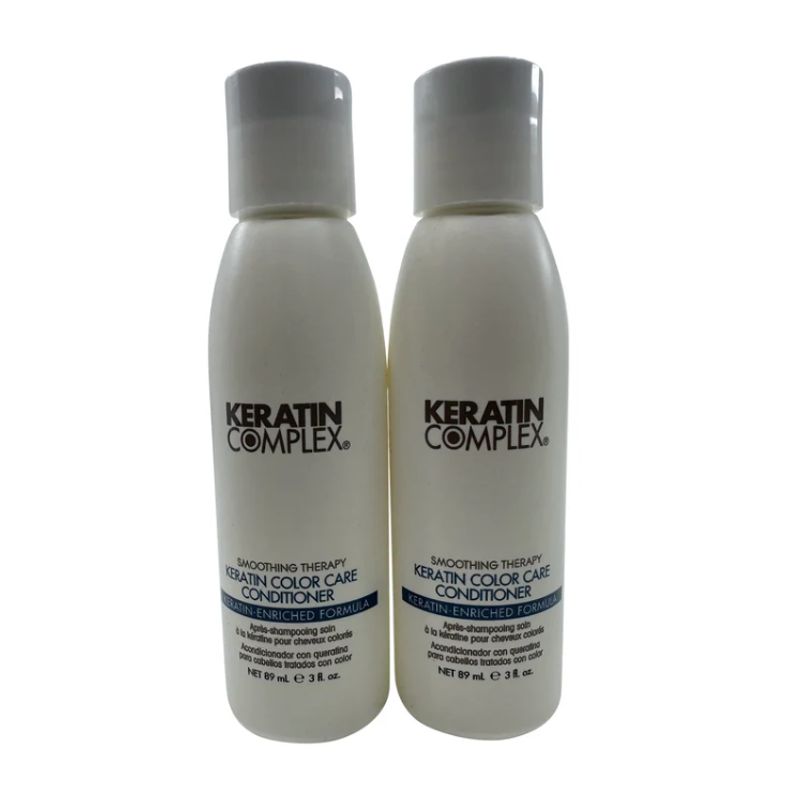 KERATIN COMPLEX - Keratin Complex Acondicionador Color Care Terapia Suavizante 89 ml Set de 2