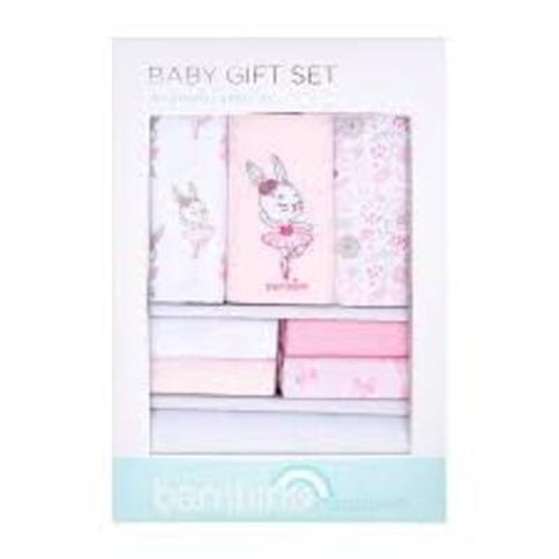 BAMBINO - Bambino Baby Gift 12 Piezas-Coneja Rosada