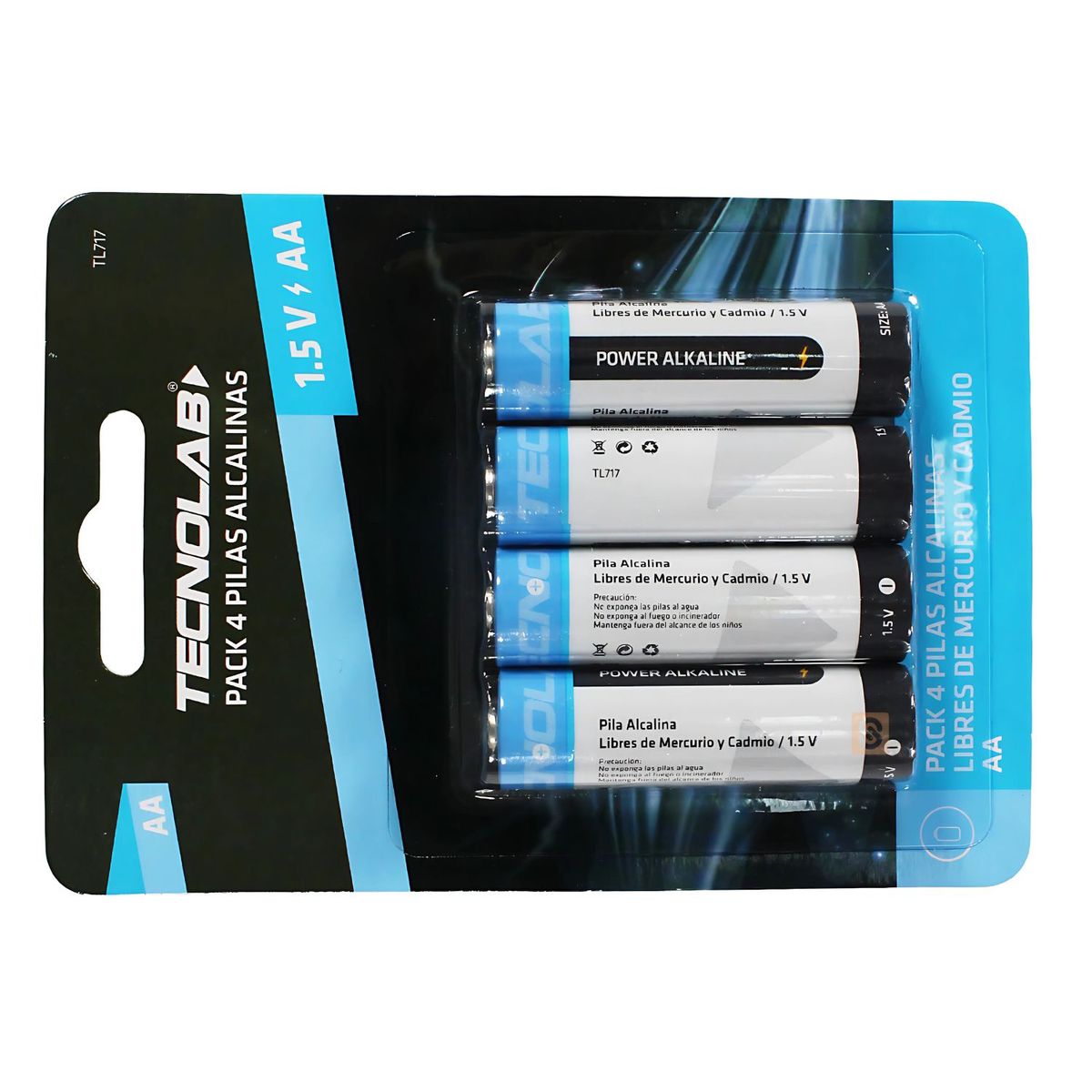 Pack 4 Pilas AA Alcalinas 2950mha - SC, marca TECNOLAB - Foto 2