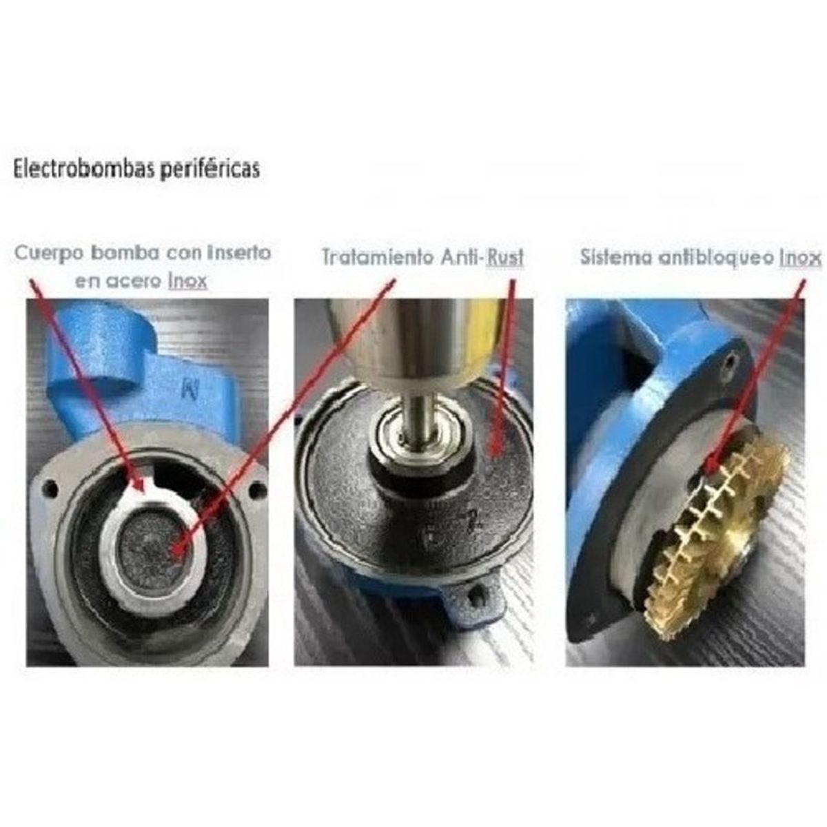 GENERICO - Bomba Centrifuga 05 Hp Qatar Shop Periferica