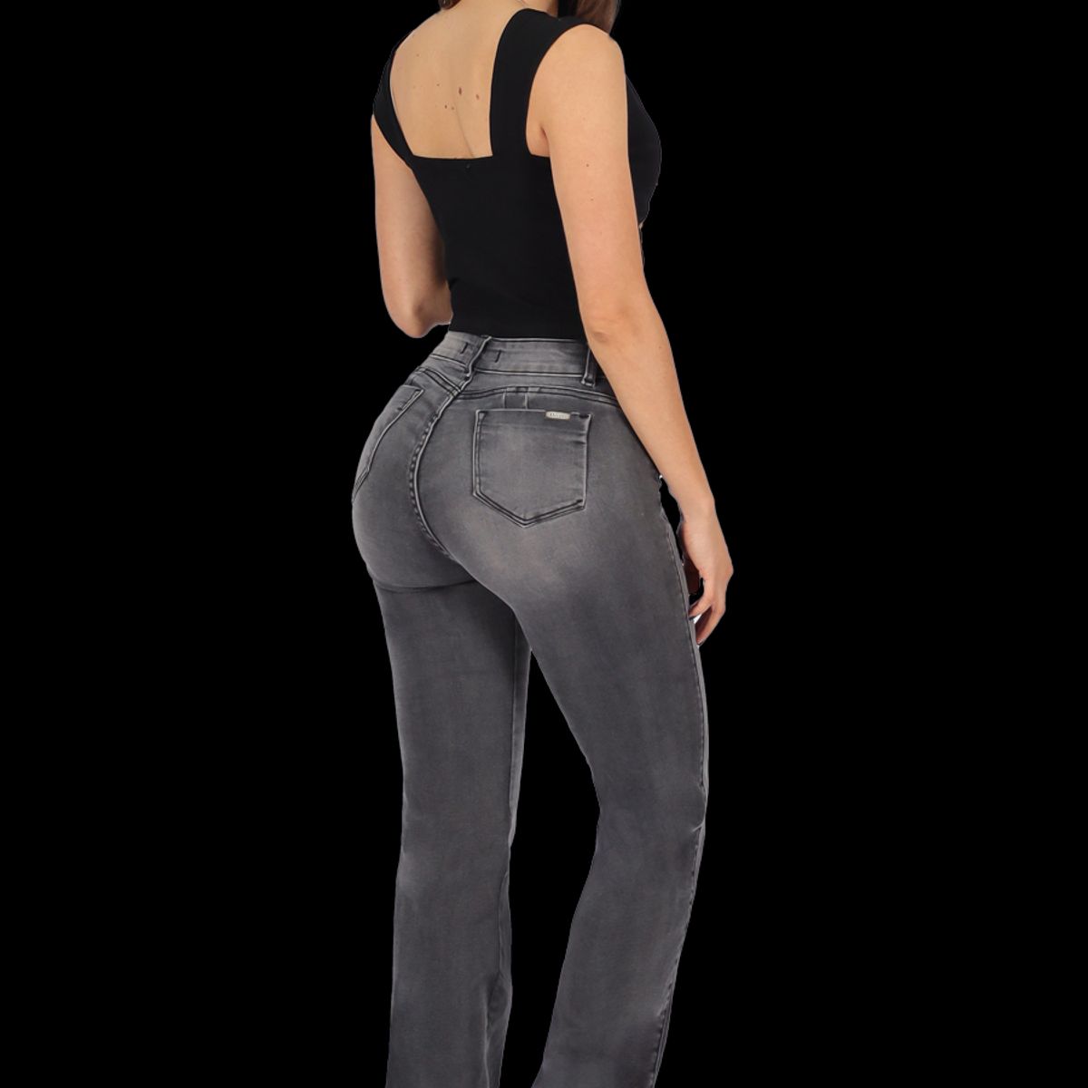 DIVINO JEANS - Jeans Polly IV Gris Divino Jeans