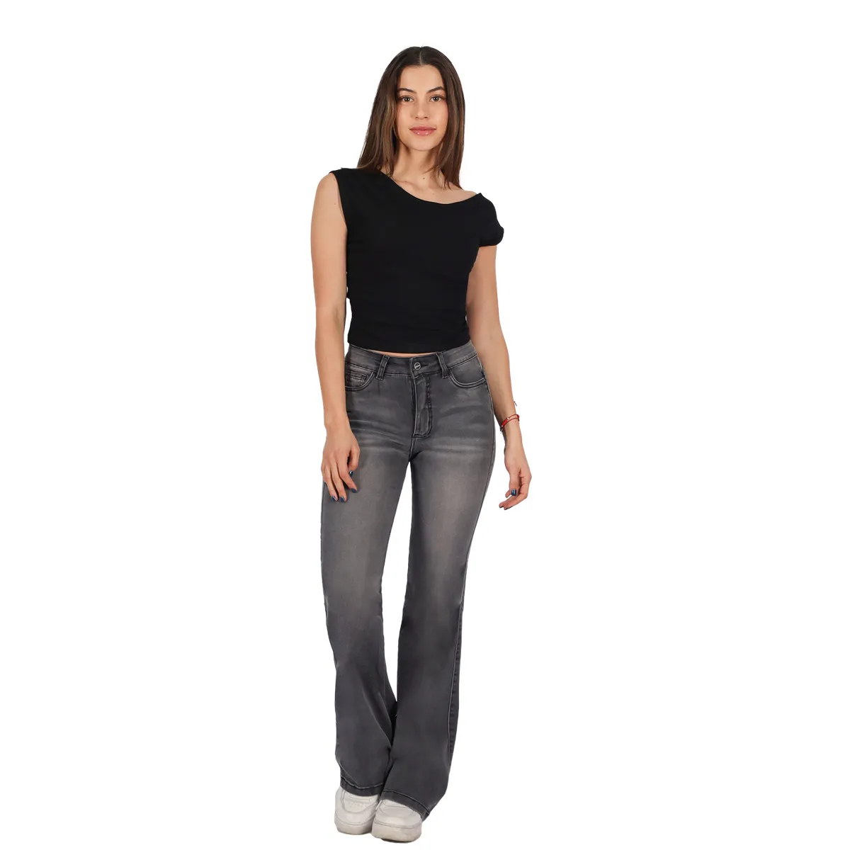 DIVINO JEANS - Jeans Polly IV Gris Divino Jeans