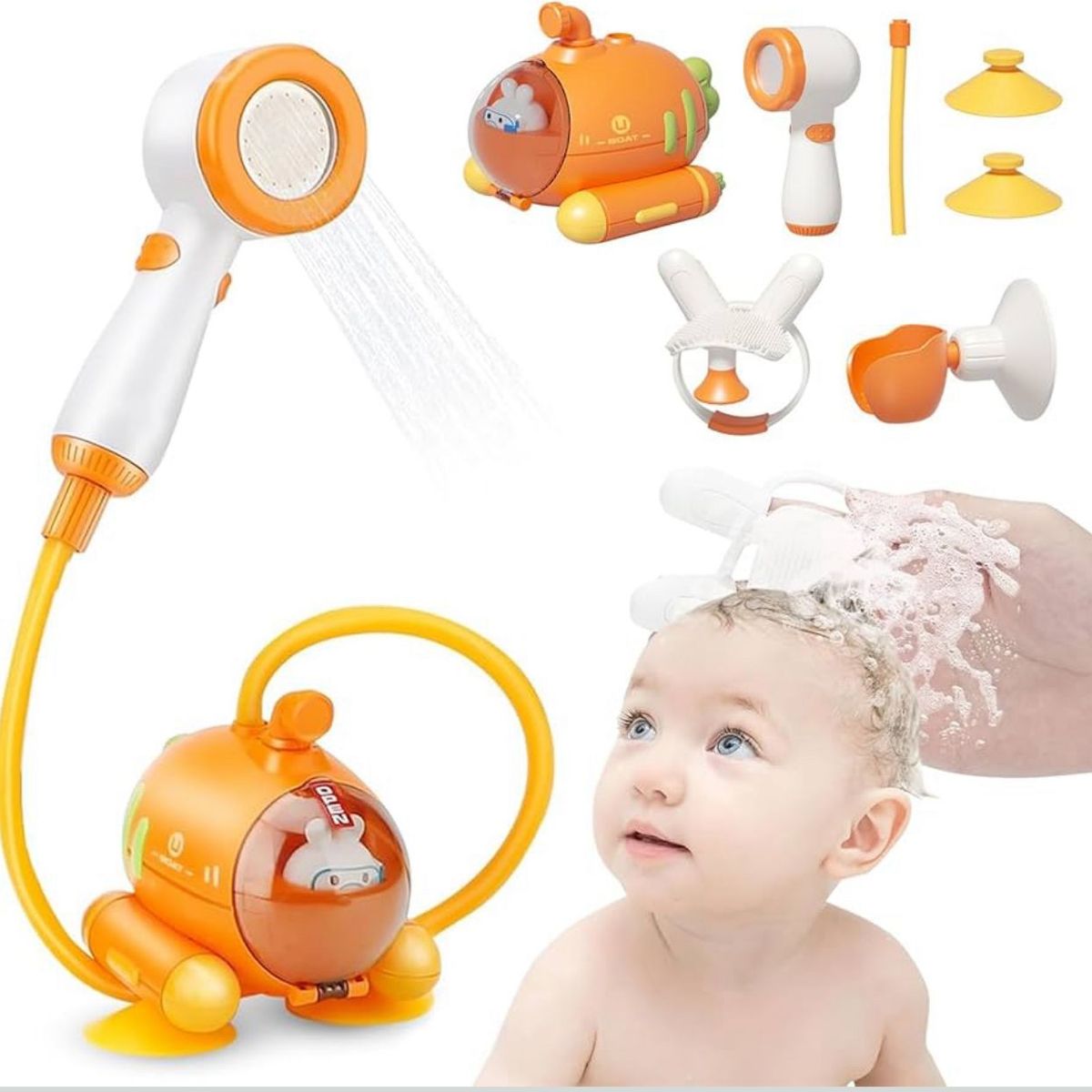 GENERICO - Submarino Regadera De Baño Para Bebe Juguete Ducha Tina Varios