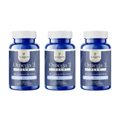 KARUNLIFE - Pack X3 Omega 3 Plus 800 EPA y 400 DHA 180 Capsulas Karun Life