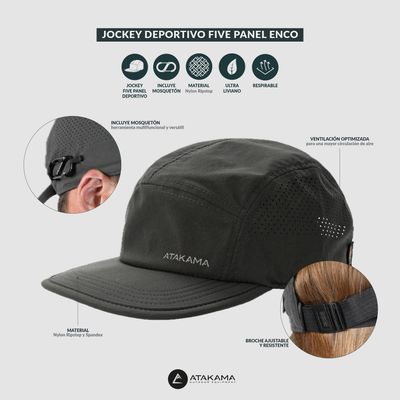 Imagen 2 del producto Jockey Deportivo Five Panel Enco