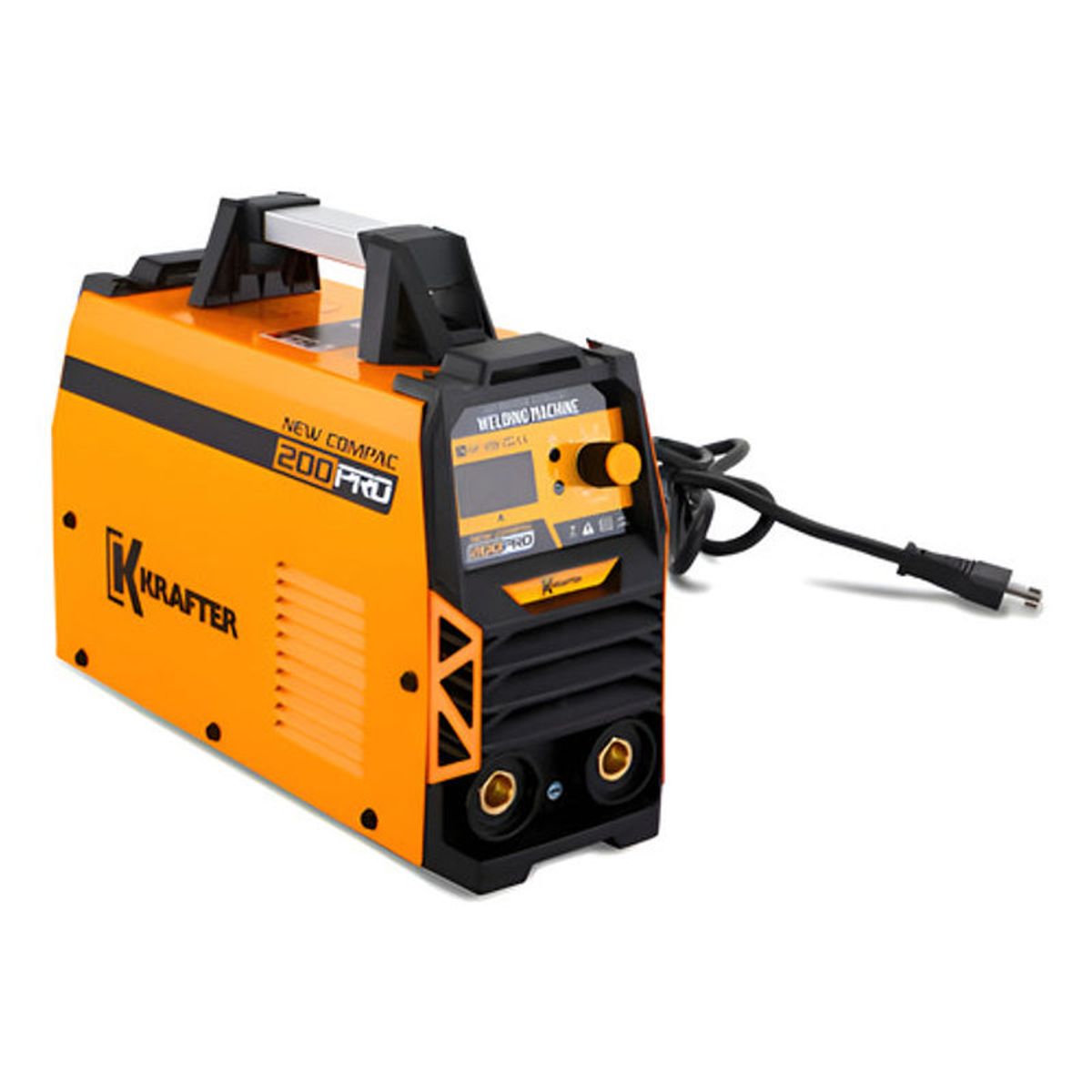 GENERICO - Soldadora Inverter 200a New Compac 200 Pro Krafter Amarillo