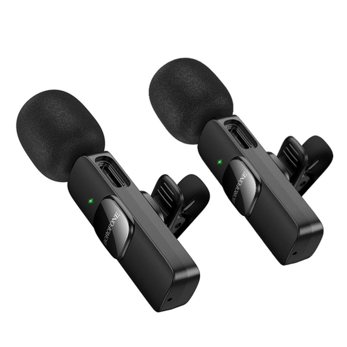 GENERICO - Micrófono inalámbrico de solapa Dual Mic USB-C Y para IP Borofone BFK15