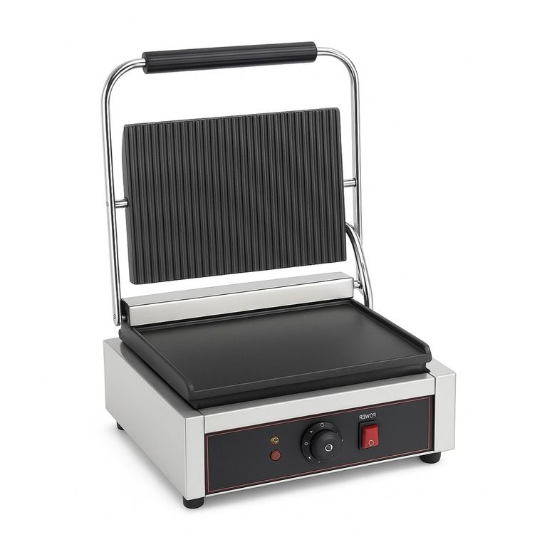 BOZZO Plancha Panini Grill Eléctrica Sobremesa