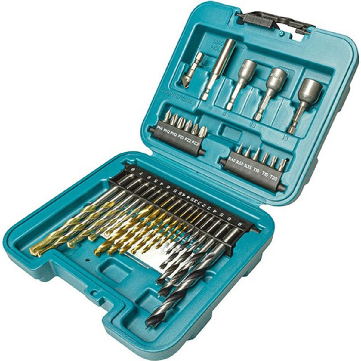 GENERICO - Set 34 Piezas Brocas Y Puntas Makita B-68498