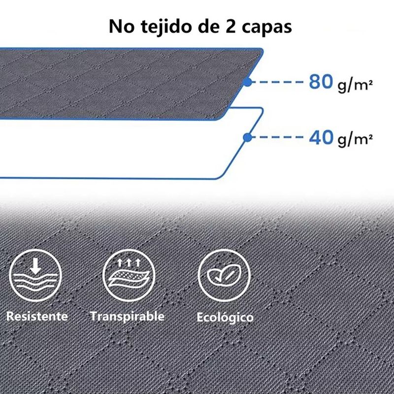 MUNDO MAGIA - Caja Organizador Almacenamiento Plegable Ropa Set 6 Pzs