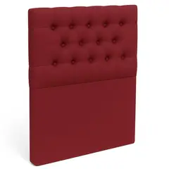 GENERICO - Respaldo De Cama 1.5 Plazas Burdeo Capitone