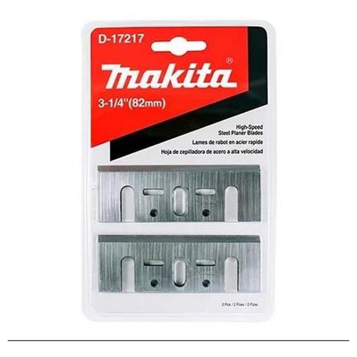 GENERICO - Cuchillo Cepillo Makita D-17217 82 Mm Hss