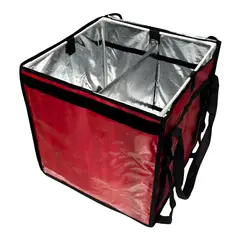 GENERICO - Bolso térmico tipo mochila para Delivery, camping o transporte / 60 litros