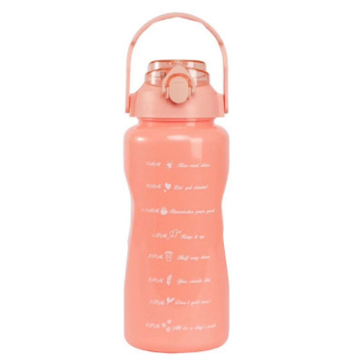 GENERICO - Botella De Agua Motivacional De 2 Litros