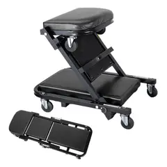 AUDOTO - Camilla Para Mecánicos De 36 Pulgadas 150 Kg 6 Ruedas