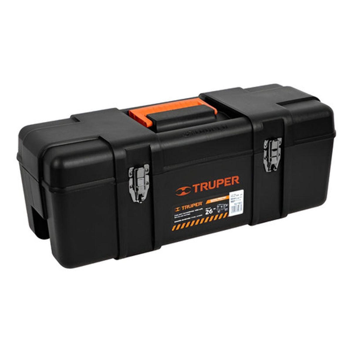 GENERICO - Caja De Herramientas 26 Truper Chp-26x Negro